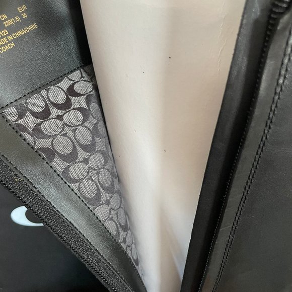 Coach Ruby HC BOOT Black New In box 5.5 - Picture 7 of 13